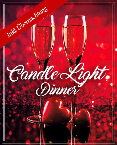 Candle Light Dinner mit Übernachtung