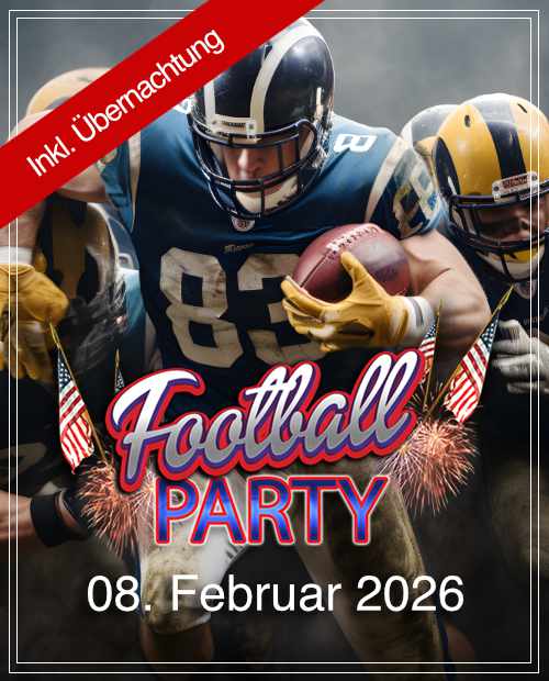 Football Party mit Übernachtung
