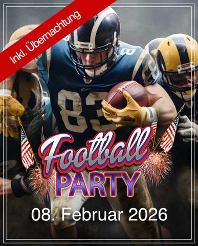 Football Party mit Übernachtung