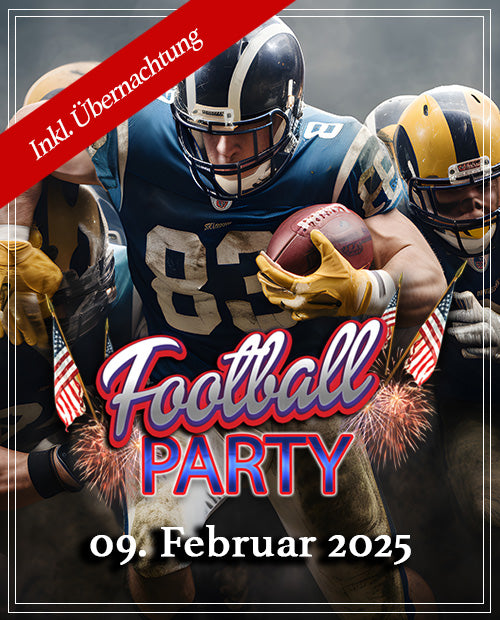 Football Party mit Übernachtung